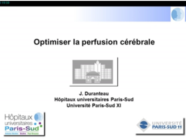Protéger le cerveau - Optimiser la perfusion cérébrale - 2015