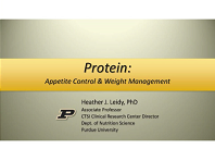 Protein: Appetite Control and Weight