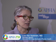 Psychiatrist Lise Van Susteren on climate change at APHA 2017