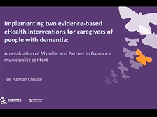 Psychosocial interventions Psychosocial interventions