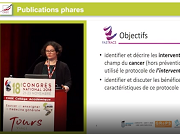 PUBLICATIONS PHARES Protocole de champs d'interventions dans le domaine du cancer PUBLICATIONS PHARES Protocole de champs d'interventions dans le domaine du cancer