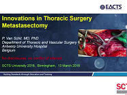 Pulmonary metastastectomy
