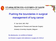 Pushing the boundaries in surgical management of lung cancer