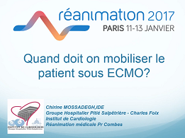 Quand doit-on commencer à mobiliser le patient critique ? Le patient sous ECMO Quand doit-on commencer à mobiliser le patient critique ? Le patient sous ECMO