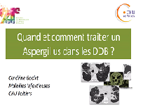 Quand et comment traiter un Aspergillus dans les DDB ?