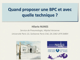Quand proposer une biopsie chirurgicale et avec quelle technique ?