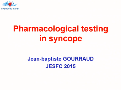 Quand utiliser des tests pharmacologiques?