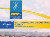 Quelles réponses aux enjeux de santé de demain ? AVISE, ateliers sur la valeur de l'innovation Quelles réponses aux enjeux de santé de demain ? AVISE, ateliers sur la valeur de l'innovation