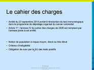 Quelles sont les attentes des structures de gestion en matière de comptes-rendus de coloscopie et d'anatomopathologie ?