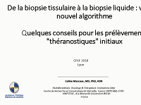 Quelques conseils pour les prélèvements théranostiques initiaux