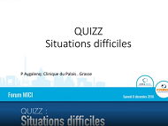 Quizz MICI : situations difficiles