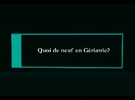 Quoi de neuf en gériatrie en 2013? Marc Paccalin Quoi de neuf en gériatrie en 2013? Marc Paccalin