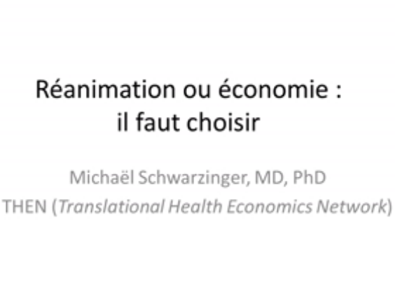 Réanimation et justice - Réanimation et coûts de la santé - 2015