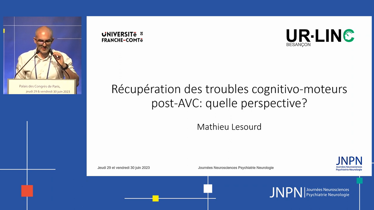 Récupération des troubles cognitivo-moteurs post-AVC : quelles perspectives ?