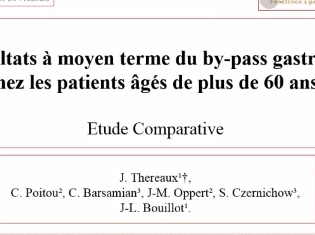 Résultats à moyen terme du by-pass gastrique chez les patients âgés de plus de 60 ans : une étude comparative