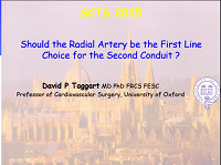 Radial artery as the second conduit