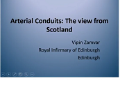 Radial, BIMA, Arterial - the view from Scotland