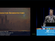 Radiation segmentectomy