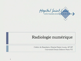 Radiologie numérique Radiologie numérique