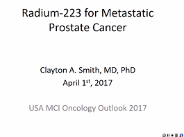 Radium-223 for metastatic prostate cancer Radium-223 for metastatic prostate cancer
