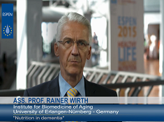 Rainer Wirth - La nutrition lors de la démence