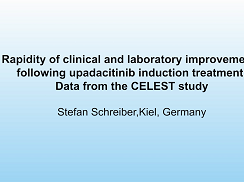 Rapidity of Clinical and laboratory improvements following updacitinib induction treatment