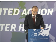 RC70 Closing remarks of the Regional Director