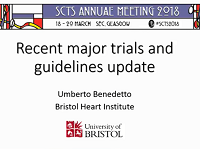 Recent major trials and guidelines update