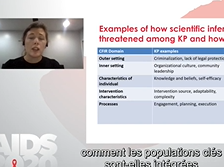Recherche sur mise en uvre liée au VIH pour les populations-clés