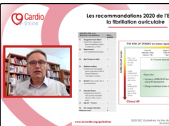 Recommandations ESC 2020 : fibrillation atriale et focus sur l'anticoagulation Recommandations ESC 2020 : fibrillation atriale et focus sur l'anticoagulation