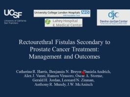 Fistules recto-urétrales secondaires à un traitement du cancer de la prostate : gestion et résultats Fistules recto-urétrales secondaires à un traitement du cancer de la prostate : gestion et résultats