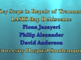 Chirurgie réfractive - Principales étapes de la réparation du traumatique LASIK Flap Dehiscence Chirurgie réfractive - Principales étapes de la réparation du traumatique LASIK Flap Dehiscence