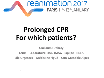 Refractory cardiac arrest: toward a change of paradigm - Prolonged CPR: for which patients? Refractory cardiac arrest: toward a change of paradigm - Prolonged CPR: for which patients?