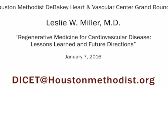 Regenerative Medicine for Cardiovascular Disease : Lessons Learned and Future Directions Regenerative Medicine for Cardiovascular Disease : Lessons Learned and Future Directions