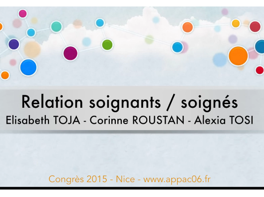 Relation soignants soignés 2015