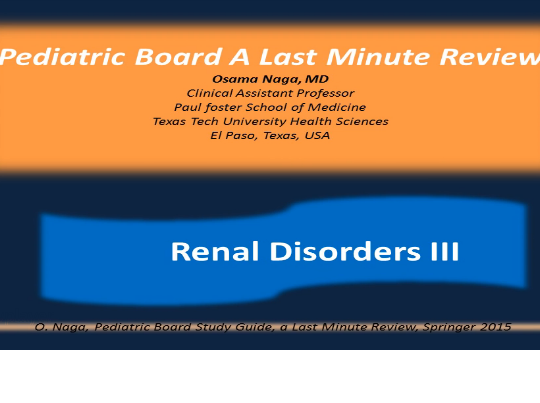 Renal Disorders III-Final