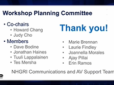 Report to NHGRI Council: Multi-Omics Workshop (September 2021) - Joannella Morales Report to NHGRI Council: Multi-Omics Workshop (September 2021) - Joannella Morales