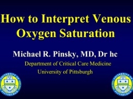 Respiration cellulaire au cours des états de choc - Comment interpréter la saturation veineuse en oxygène