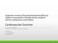Results of Specific Health Endpoints: Cardiovascular