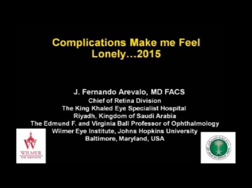 Retina, Vitreous - Complications Make Me Feel Lonel