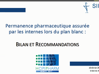 REX Attentats Paris, point de vue des internes