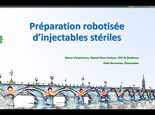 Robot de préparation d'injectables