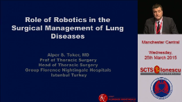 Robotic lung resection