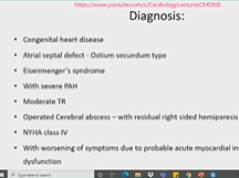 RS Academy Case Discussion Adult Congenital Heart Diseases