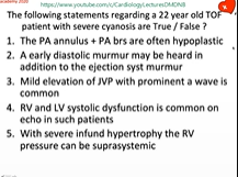 RS Academy TOF and Cyanotic Heart Disease discussion 7th August 2020