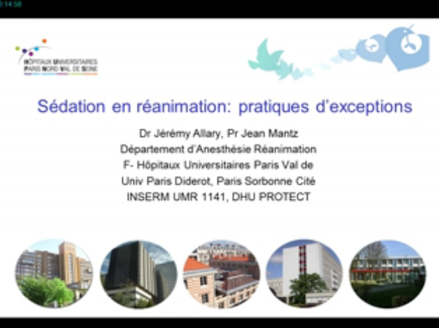 Sédation du malade ventilé : une pratique d'exception - 2015
