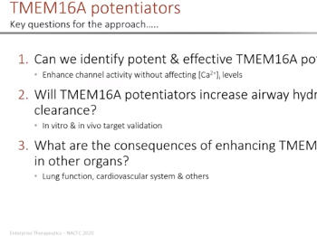 S13: Ion Transport in Cystic Fibrosis Pathology S13: Ion Transport in Cystic Fibrosis Pathology