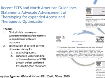 S27: Challenges of Precision Medicine in Cystic Fibrosis S27: Challenges of Precision Medicine in Cystic Fibrosis