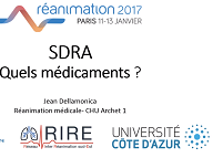 SDRA Les traitements hors VM : quels médicaments (perspectives) ?