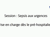 Sepsis aux urgences